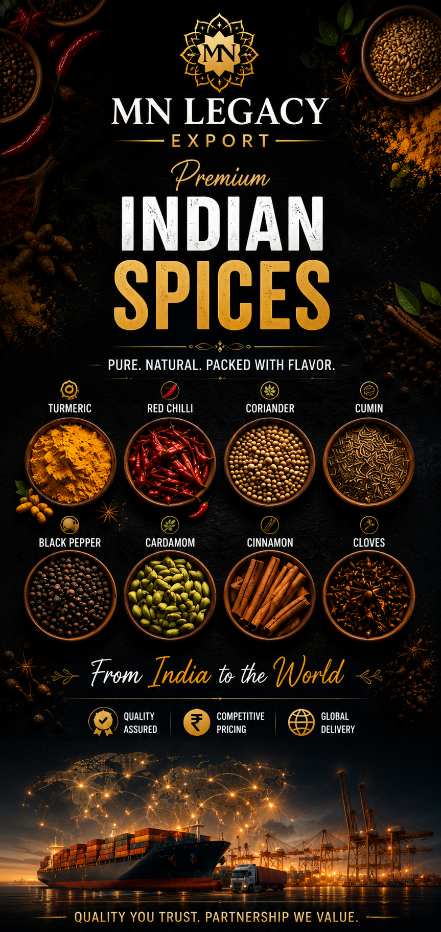 Premium Spices Mobile Banner